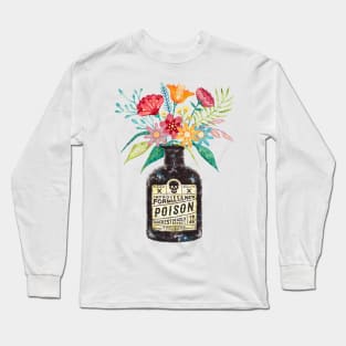 POISON AND FLOWERS Long Sleeve T-Shirt